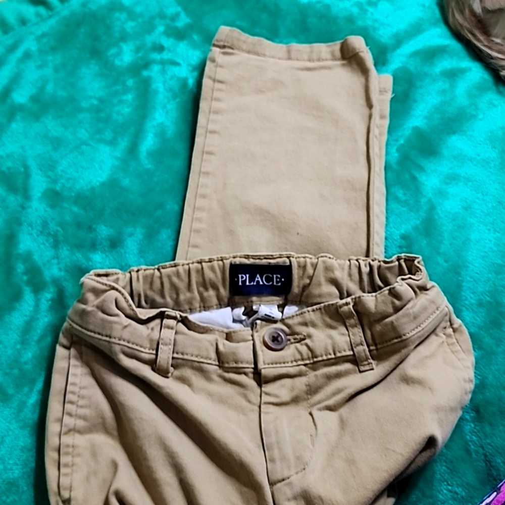Boys Children's Place khaki slacks oants